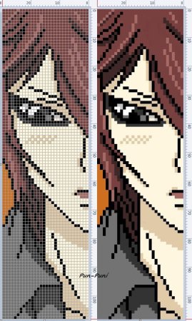 Схемы для вышивания крестиком Томое