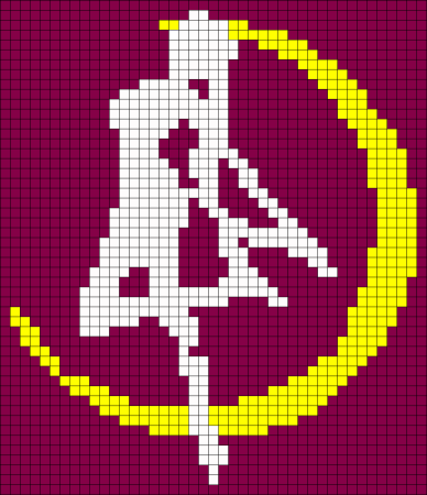 Схема фенечки Сейлор Мун