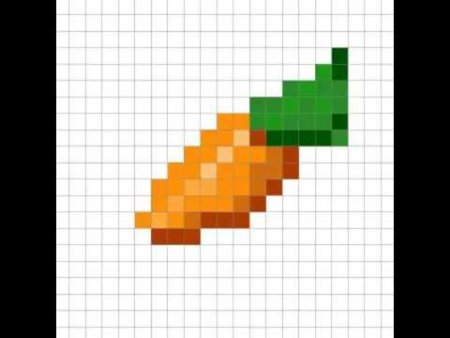 Еда из МАЙНКРАФТА по клеточкам