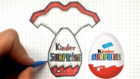 Киндер пиксель арт