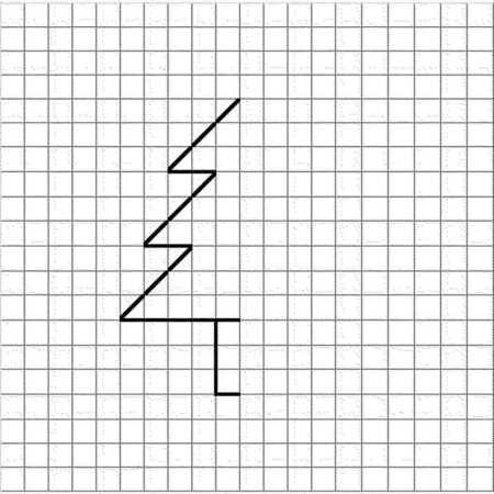 Дорисуй вторую половину по клеточкам