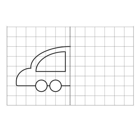 Дорисовывание симметричной половины изображения