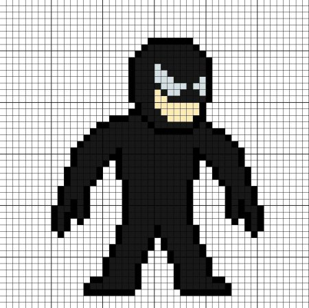 Рисование по клеткам мини