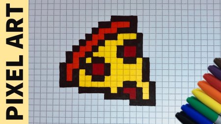 Пицца пиксель арт майнкрафт