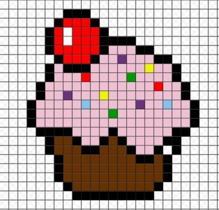 Торт по клеточкам