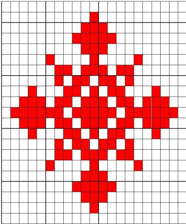 Белорусская вышивка крестиком