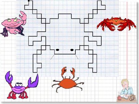 Графический диктант мышь