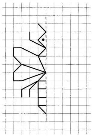 Симметричное рисование по клеткам
