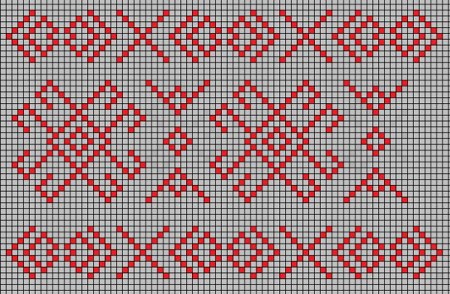 Обережная вышивка чуваш