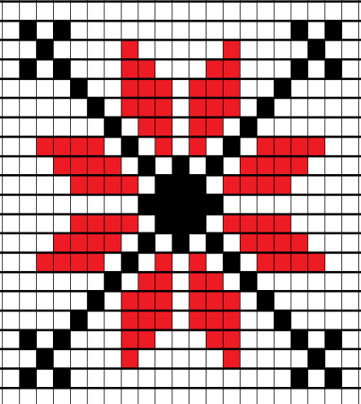 Вышивка крестом белорусский орнамент схемы