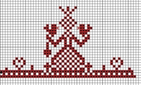 Русская народная вышивка простая