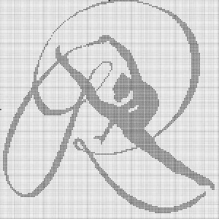 Вышивка крестиком гимнастка