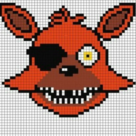 Фредди по клеточкам