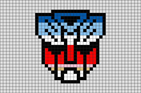 Рисунки в клеточку крутые