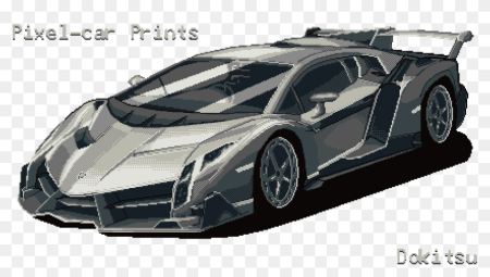 Ламборджини Pixel