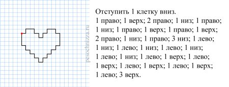 Графический диктант по клеточкам для дошкольников