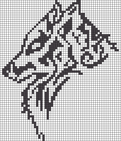 Рисование по клеткам сложные