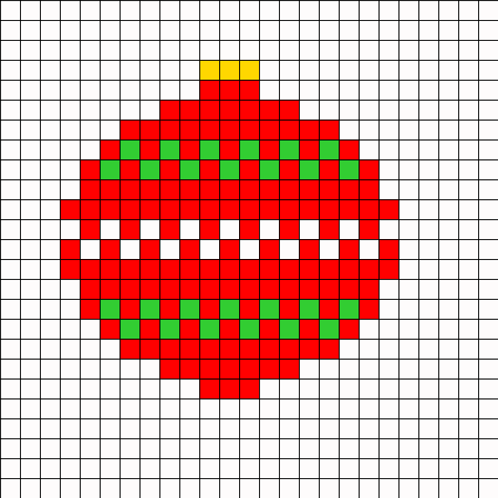 Рисунки по клеточкам новогодние