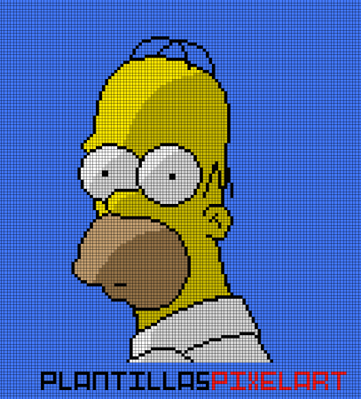 Барт симпсон Pixel