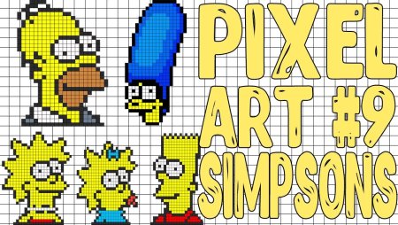 Барт симпсон Pixel