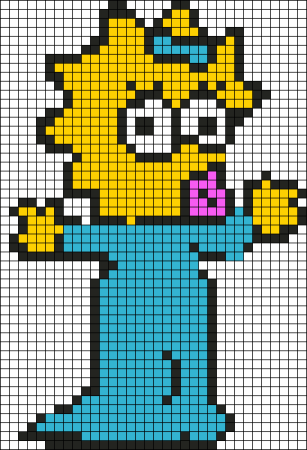 Картинки по клеточкам