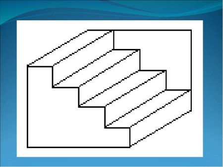 Объемная лестница
