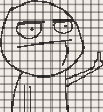 Рисование по клеткам фак