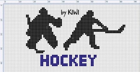 Рисование по клеточкам спорт