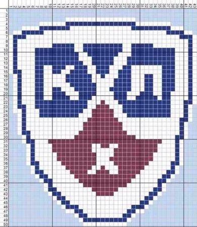 Рисунки по клеточкам Стикеры из ВК