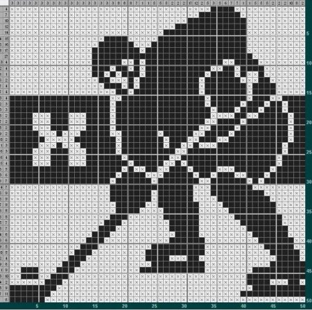 Хоккеисты в японских кроссвордах