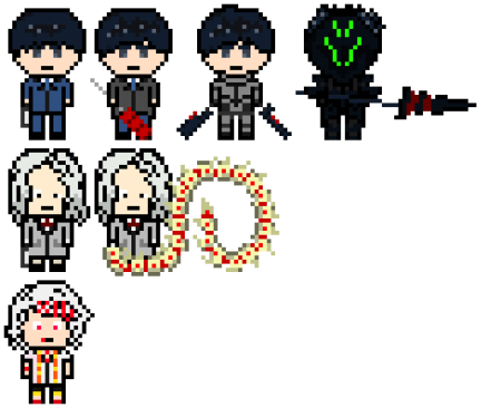 Pixel Art Токийский гуль