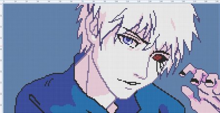 Аниме по клеточкам