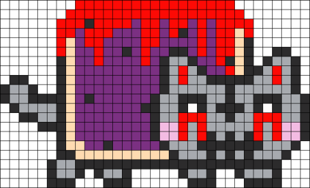 Рисунки по клеточкам в тетради нян Кэт