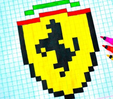 Рисунки по клеточкам