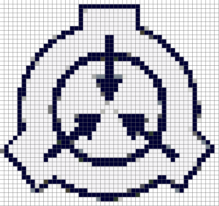 SCP лого пиксель