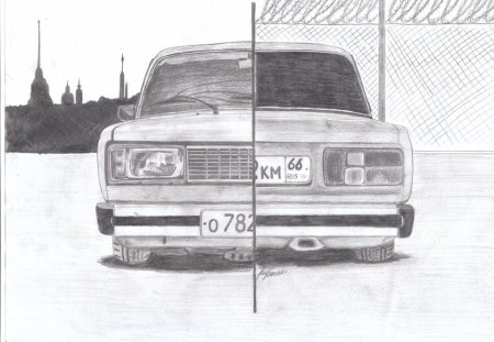 Рисунки ВАЗ 2106 С переди