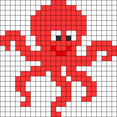 Рисование по клеточкам футбол