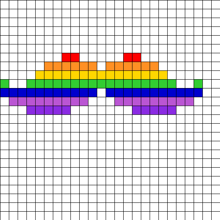 Схемы фенечек по клеточкам