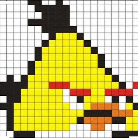 ЭНГРИБЕРДС по клеточкам