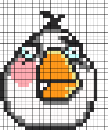 Энгри бердз по клеточкам