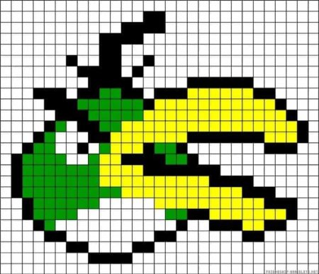 Энгри бердз по клеточкам