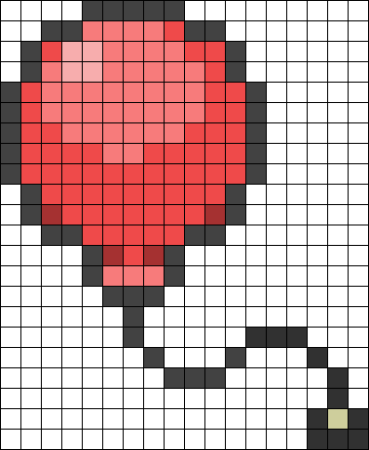 Шарик по клеточкам