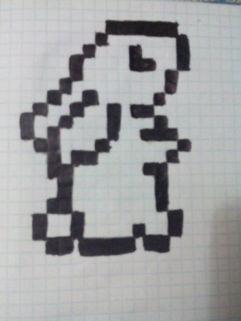 Доллар по клеточкам