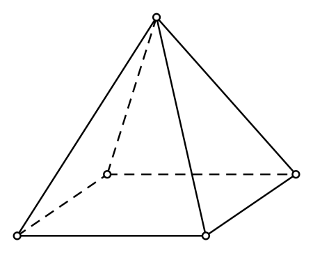 Произвольная четырехугольная пирамида