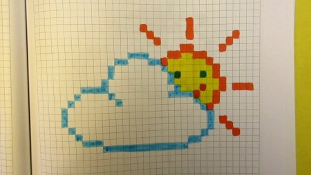 Облако по клеточкам