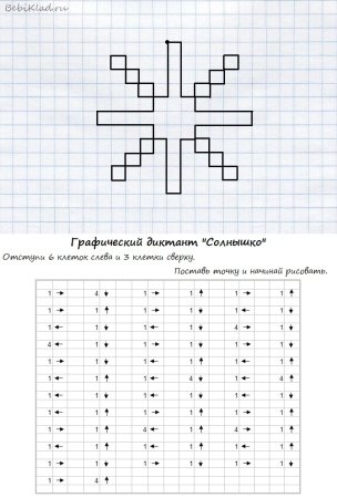 Дидактический диктант для 1 класса