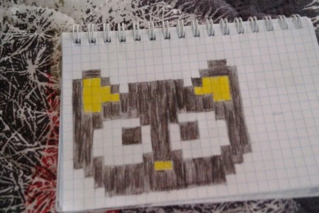 Алиса рисование по клеткам