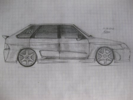 Лада Приора ручкой спереди