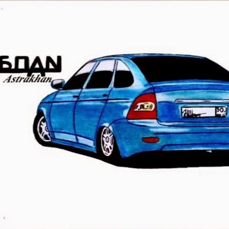 Чертёж ВАЗ Ока 2111