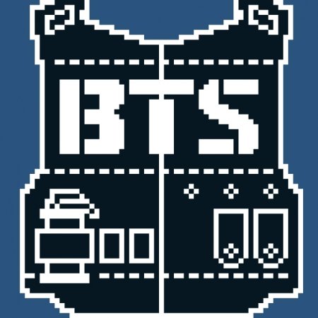 Пиксельные изображения BTS